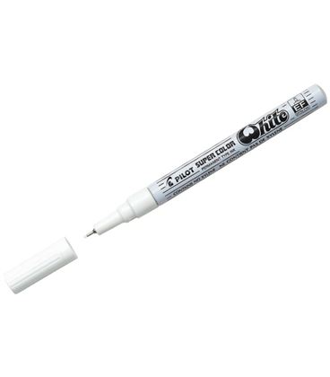 Rotulador permanente 1mm extra fina blanco pilot sc-w-ef 087 - SC-W-EF