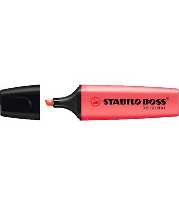 Marcador fluorescente rojo boss original 70/40 stabilo - 191577