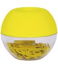 Porta clips fluor collection amarillo +clips apli 18428 - 18428