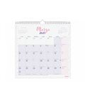 Calendario pared 2025 30x30 chic morado finocam 787002725 - 787002725-1