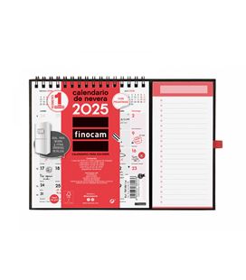 Calendario imantando 2025 14x15 xs escribir finocam 781350025