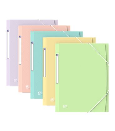 Carpeta gomas solapa a4 pp pastel urban oxford 400187619 - 400187619