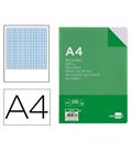 Recambio a4 100h 100gr milimetrado 4 taladros liderpapel rf14 18657