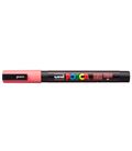 Rotulador permanente 1,5mm rosa coral "66" pc-3m posca uni 249321