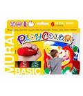 Tempera solida mural 6und 40grs colores surtidos playcolor 58721 - 58721