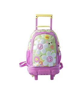 Mochila con carro compac mediana margarita totto mj03mgt005-2410-5d5m - MJ03MGT005-2410-5D5M