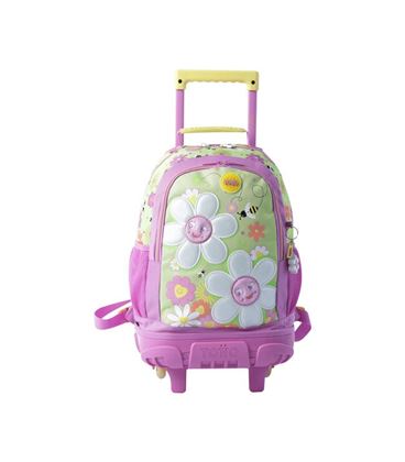 Mochila con carro compac mediana margarita totto mj03mgt005-2410-5d5m - MJ03MGT005-2410-5D5M