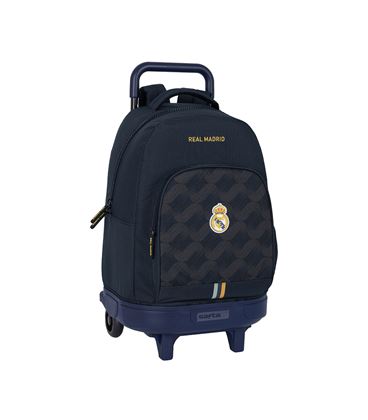 Mochila gde. c/ruedas compact extraible real madrid safta 612357918 - 612357918