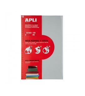 Forro libro ajustable 3u 30cms apli 13183 - 13183