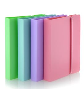 Tarjetero mini 40 tarjetas blush pastel office box 25305 - 25305