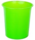 Papelera plastico cerrada 16 litros traslucido kiwi ptrki 14401313