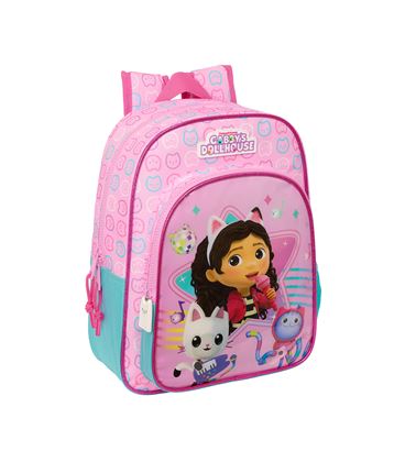 Mochila junior adapt.gabby´s dollhouse "party" safta 612427640 - 612427640