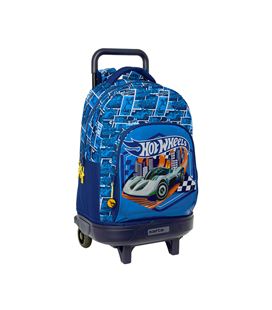 Mochila grande compact extraible hot wheels "sonny" safta 612438918 - 612438918