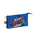 Estuche vacío triple hot wheels "sonny" safta 812438744