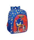 Mochila junior adapt.carro sonic "prime" safta 612495640 - 612495640