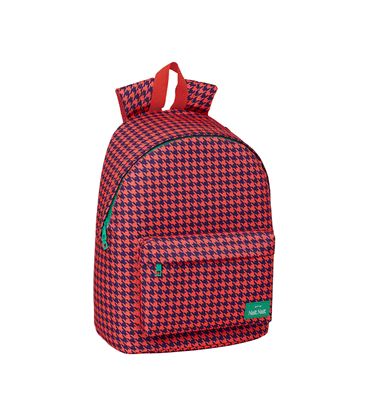 Mochila grande ordenador "pata de gallo coral" safta 103808 - 103808