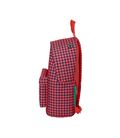 Mochila grande ordenador "pata de gallo coral" safta 103808 - 103808-2