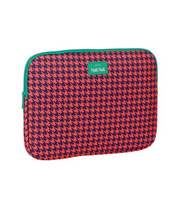 Funda para portatil 14´´ "pata de gallo coral" safta 103810 - 103810