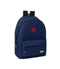 Mochila doble portatil 15,6"+usb munich basicos "marino" safta 642422820 - 642422820