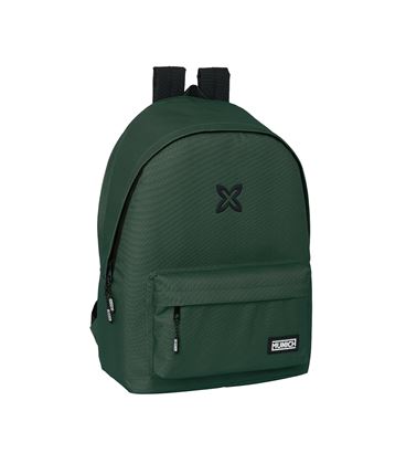 Mochila doble portatil 15,6"+usb munich basicos "verde" safta 642423820 - 642423820