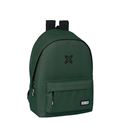 Mochila doble portatil 15,6"+usb munich basicos "verde" safta 642423820