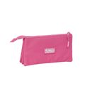 Estuche vacío triple munich basicos "fucsia" safta 842407744 - 842407744-1