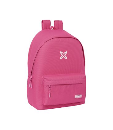 Mochila doble portatil 15,6"+usb munich basicos "fucsia" safta 642407820 - 642407820