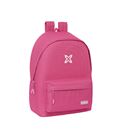 Mochila doble portatil 15,6"+usb munich basicos "fucsia" safta 642407820