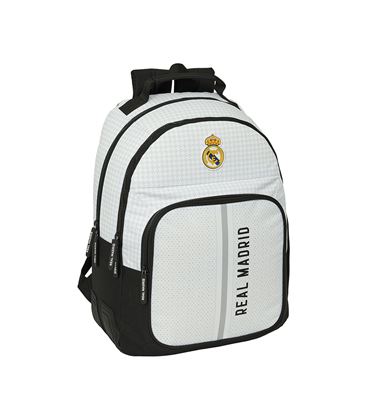 Mochila doble adapt.carro real madrid 1ª equip. 24/25 safta 612454773 - 612454773