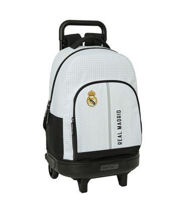 Mochila con carro compact real madrid 24/25 safta 612454918 - 612454918