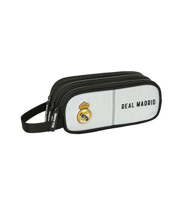 Estuche vacío triple real madrid 1ª equip. 24/25 safta 812454635 - 812454635