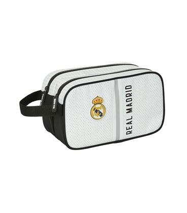 Neceser 2 cremalleras adapt.real madrid 1ª equip. 24/25 safta 812454518 - 812454518