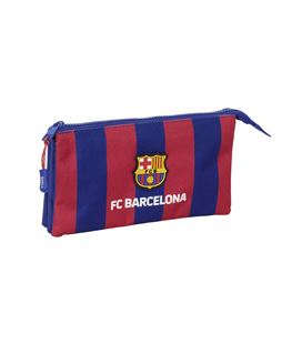 Estuche vacío triple f.c.barcelona safta 812429744 - 812429744