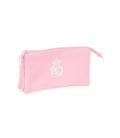 Estuche vacío triple real madrid rosa safta 842467744