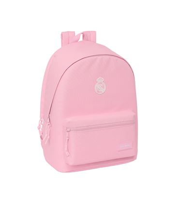 Mochila doble para portatil 15,6"+usb real madrid rosa safta 642467820 - 642467820