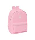 Mochila doble para portatil 15,6"+usb real madrid rosa safta 642467820 - 642467820