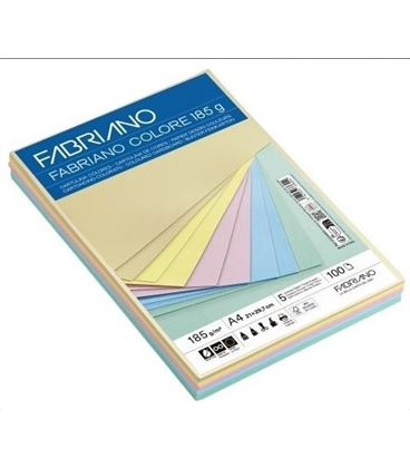 Cartulina a4 colores pastel 100h fabriano s323a454 - S323A454