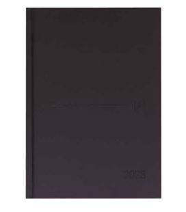 Agenda 2025 dia pagina 15x21 minimal negro oxford 400189834 - 400189834