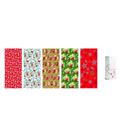 Papel regalo 70cmsx2mts rollo navidad surtido pryse 3150034