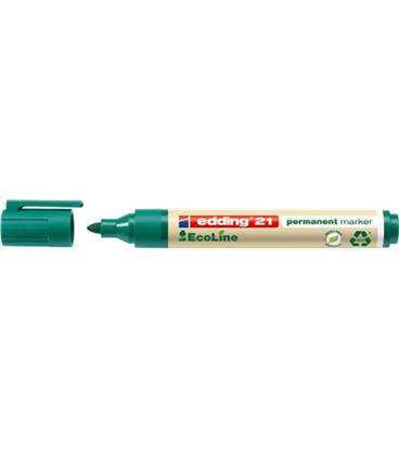 Rotulador permanente verde marker edding 21-04 - 21-04