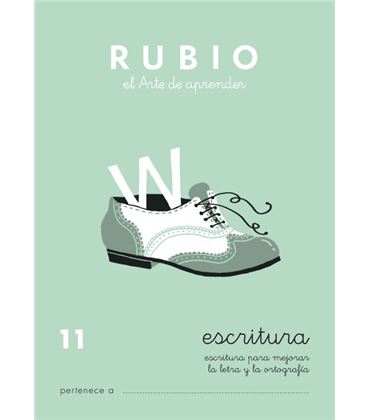 Cuaderno escolar escritura 11 rubio 10934 - ESCRITURA 11