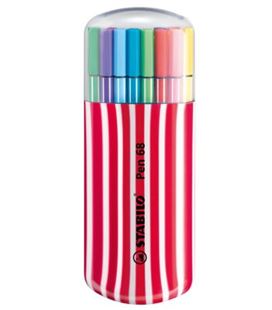 Rotulador 1mm estuche 20 uni pen 68 rosa stabilo 6820-02-1-5 - 6820-02-1-5