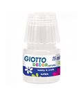 Pintura acrilica 25ml blanca decor acrylic giotto 538101