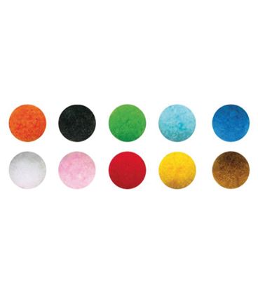 Pompones colores surtidos 5cm pack 52uds grafoplas 3049 - 112097