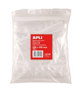 Bolsa minigrip autocierre zip 80x120mm 100uds. apli 13135 - 13135