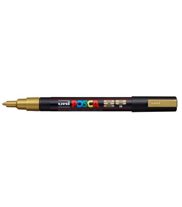 Rotulador permanente 1,5mm oro "25" pc-3m posca uni 915929 - 179382000_2